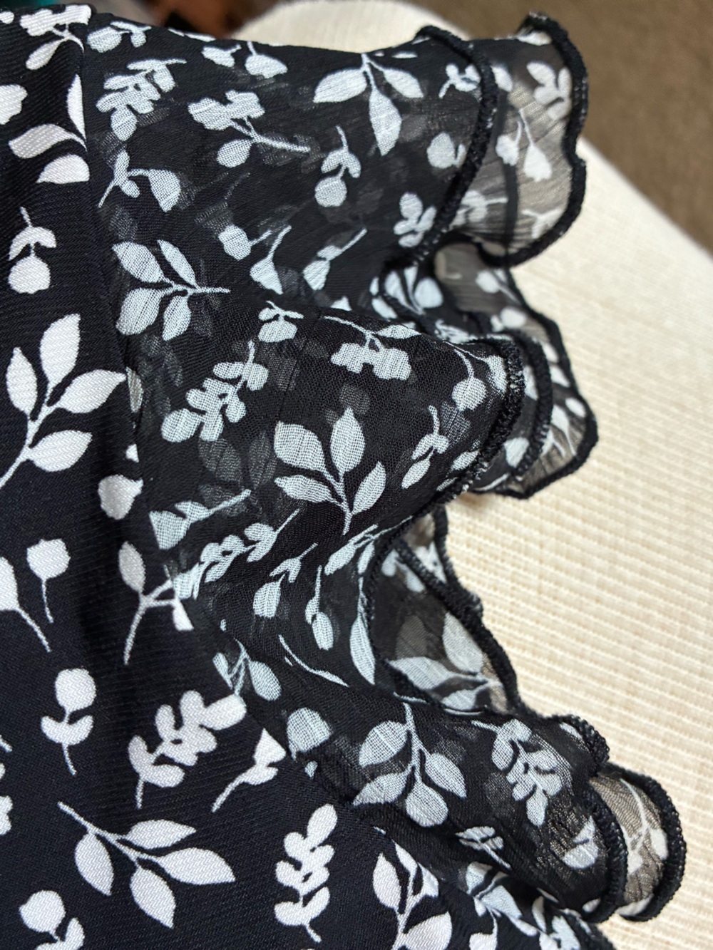 Cottagecore  Floral Ruffle Dress Mid - Picture 4 of 7